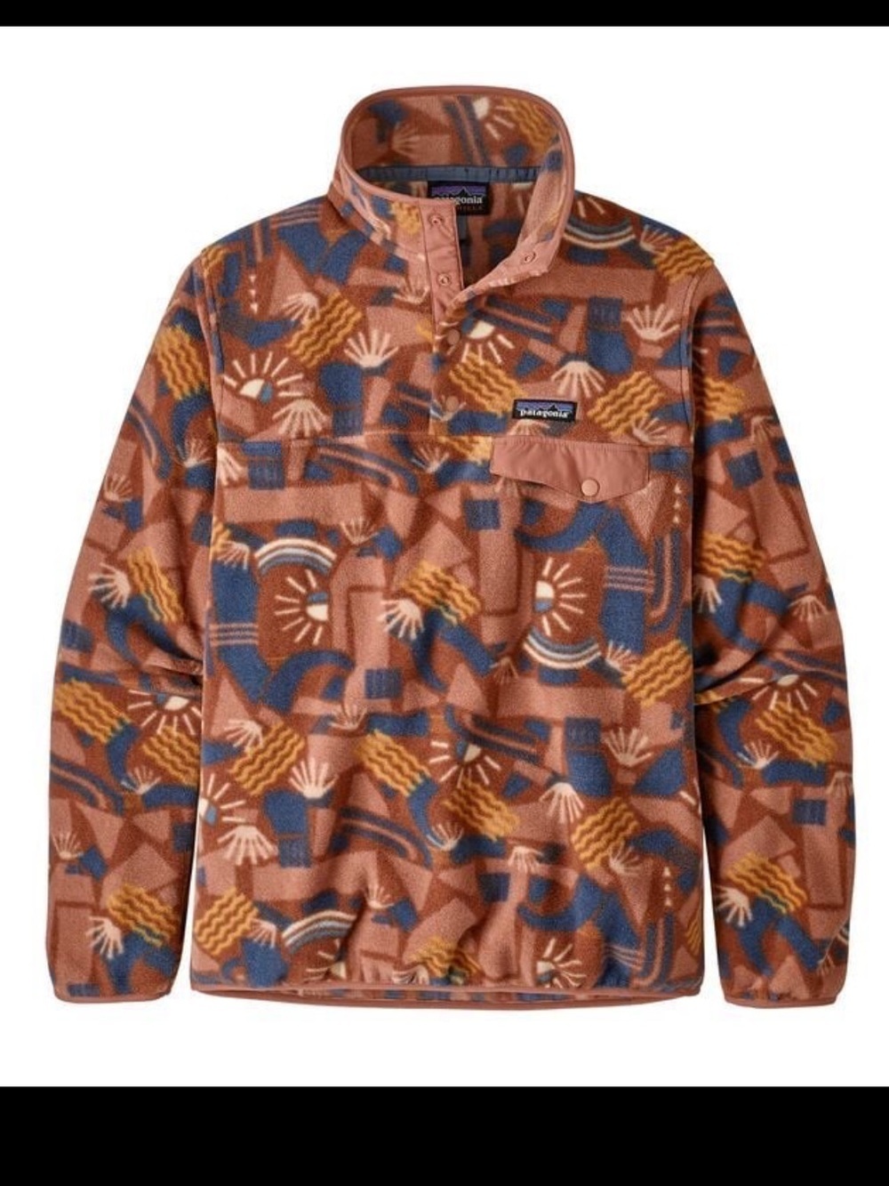 PATAGONIA Synchilla Canyon Block fleece htf rare size small